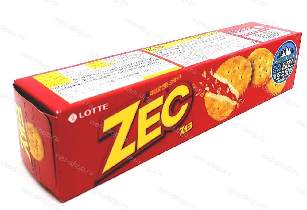Крекер Zec Cracker Lotte, Корея, 100 гр.