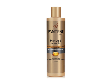 Pantene Pro-V шампунь-реконструктор Minute Miracle Интенсивное укрепление, 270 мл