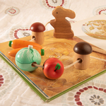 Шнуровка "Что у зайки на обед?", Леснушки