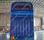 Надувная горка "Синяя тучка" размер 9*4*6 м