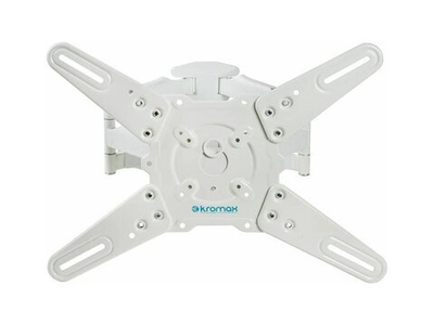 Наклонно-поворотный кронштейн Kromax ATLANTIS-45 White