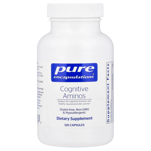 Pure Encapsulations, Cognitive Aminos, 120 Capsules