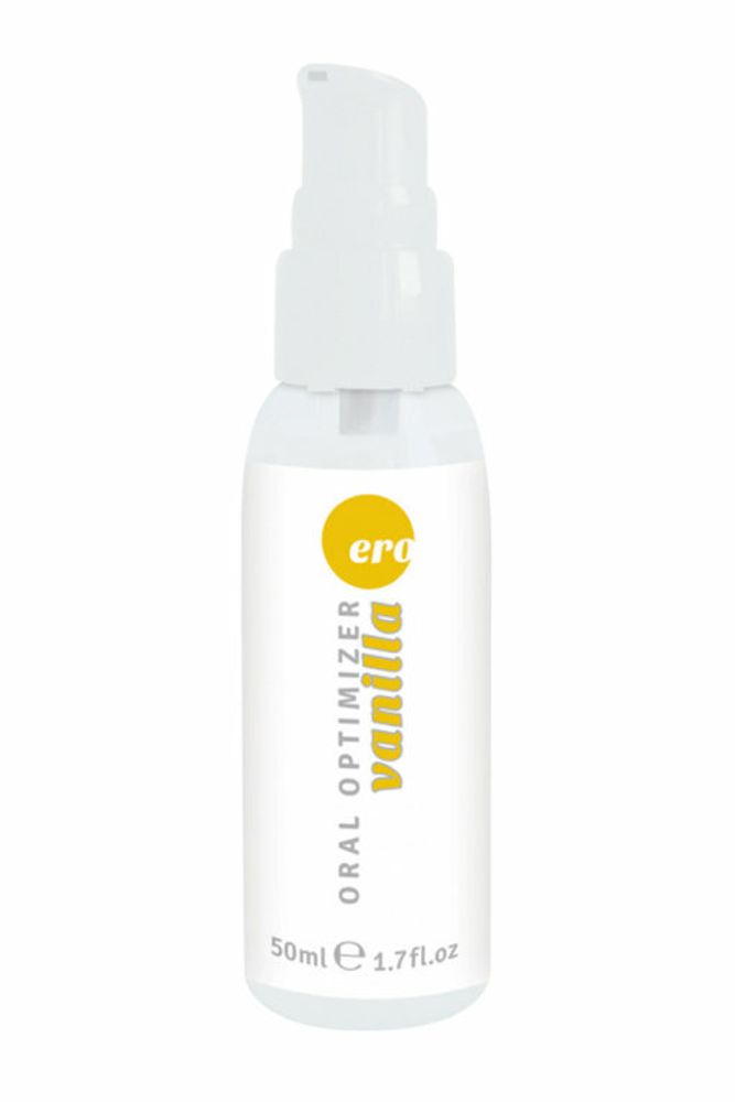 Съедобный гель Gel optimizer для орального секса с охлаждающим эффектом со вкусом ванили 50 мл