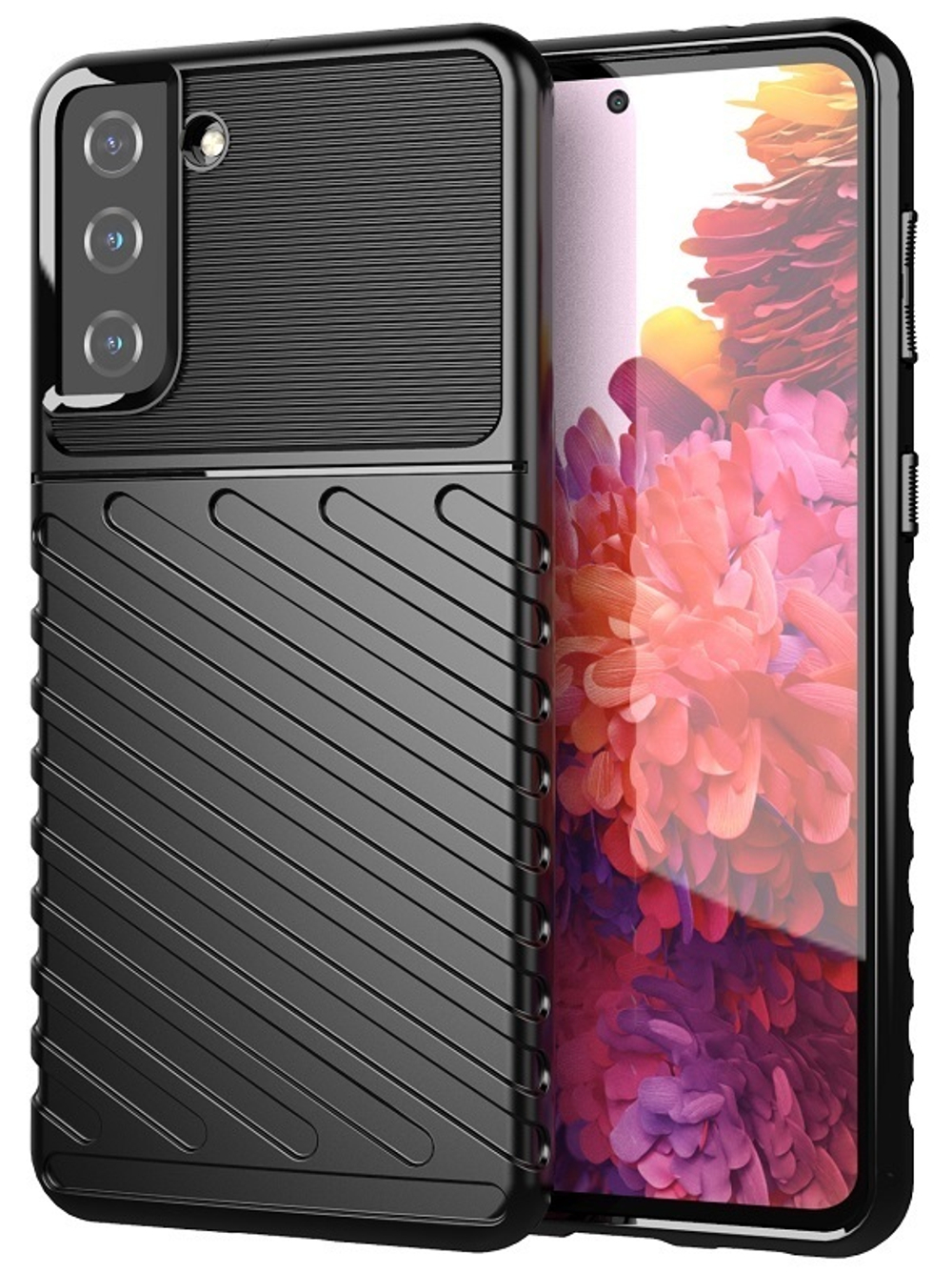 Чехол для смартфона Samsung Galaxy S21+ Plus, серия Onyx (высокие защитные свойства) от Caseport