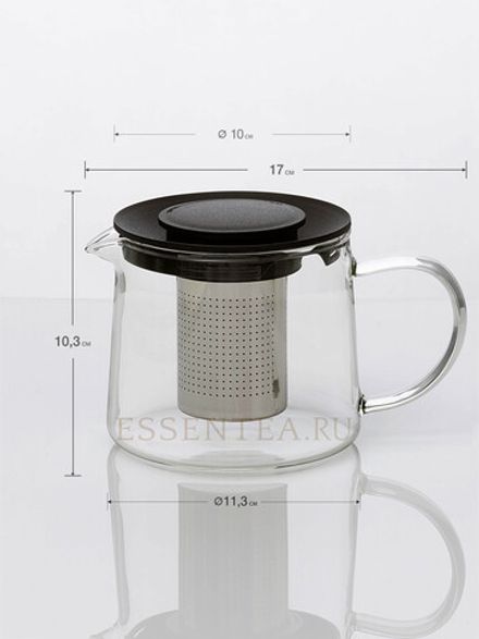 Чайник стеклянный "Брунн" с колбой 600 мл