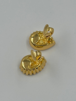 Клипсы с фиолетовыми кристаллами Christian Dior