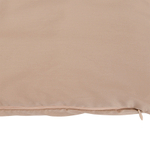 Комплект постельного белья из сатина светло-коричневого цвета из коллекции essential, 150х200 см