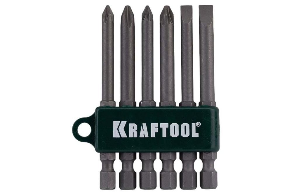 KRAFTOOL  KraftMax 6 шт, Набор бит (26061-H6)