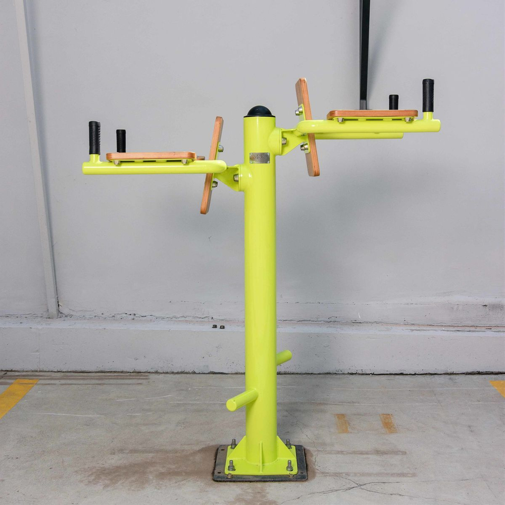 F-1708 Уличный тренажер Упор для пресса ZAVODSPORTA