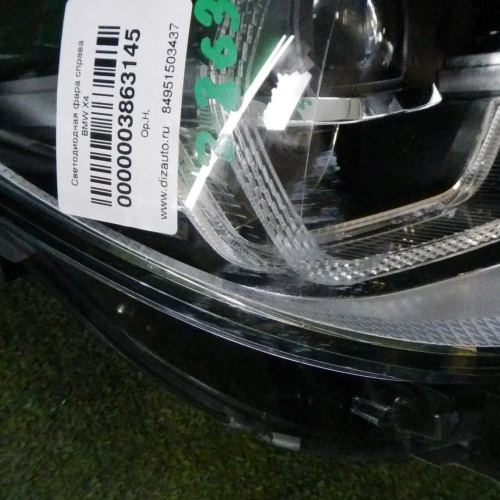 Фара правая BMW X3 G01, X4 G02 (2017-2021) Adaptive LED