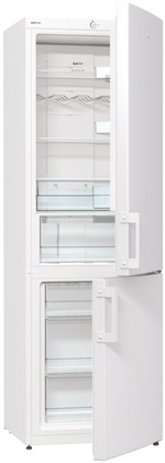 Отдельностоящий двухкамерный холодильник Gorenje NRK 6191 GHW