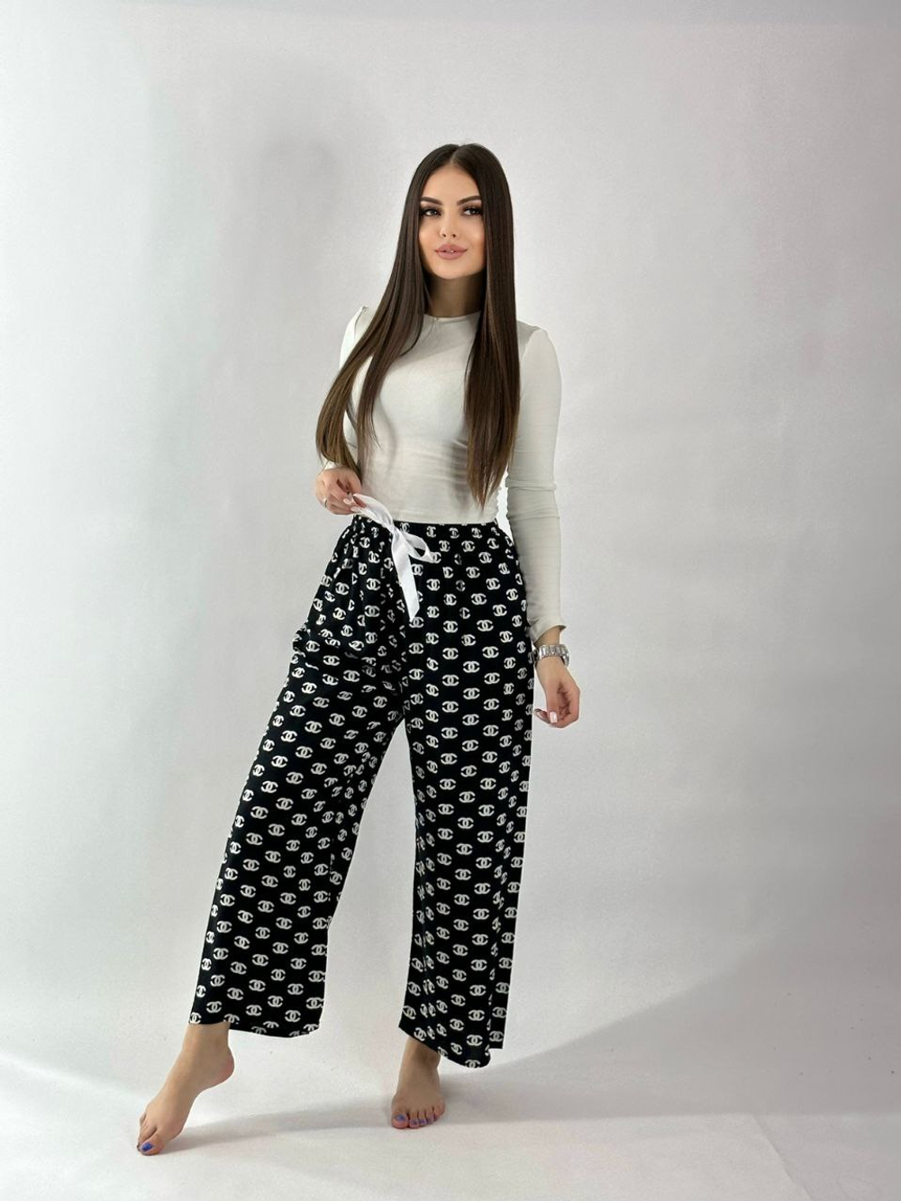 [m]Штаны штапель 9011