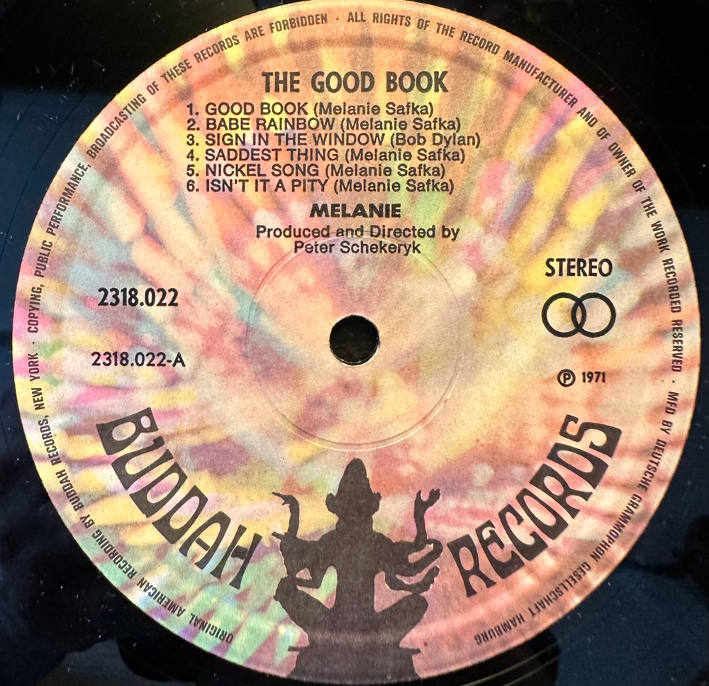 Melanie - The Good Book (Скандинавия 1971г.)
