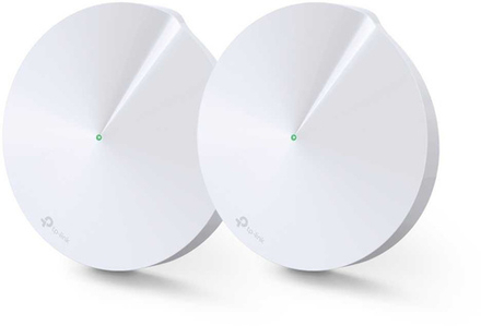 Бесшовный Mesh роутер TP-Link Deco M5 (DECO M5(2-PACK)) AC1300 10/100/1000BASE-TX белый (упак.:2шт)