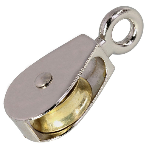 Блок одинарный с металлическим шкивом цинк М25