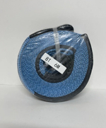 8T-6M / Трос автомобильный буксировочный, 8 тонн, длина 6 метров, ширина 65 мм, стропа, петля-петля, синий, серия - спасатель, TG (1 шт.)