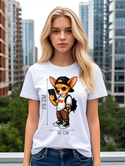 Термонаклейка на одежду с волком