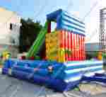 Надувная горка "Остров пиратов"