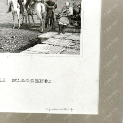 Собор Василия Блаженного. Гравюра на стали. Хильдбургхаузен, Германия. Сер. XIX века.