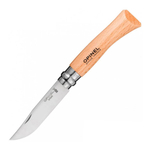 Нож Opinel №7, нержавеющая сталь, бук