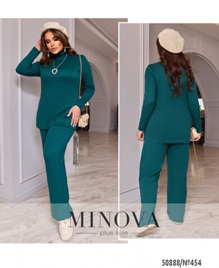 Костюм 454-зеленый Minova Фото 1