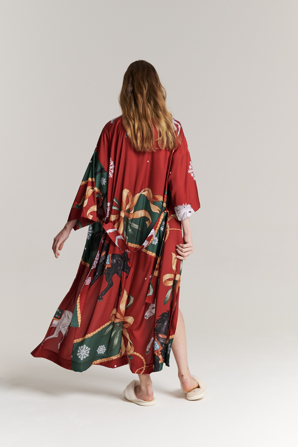 Халат-кимоно one size