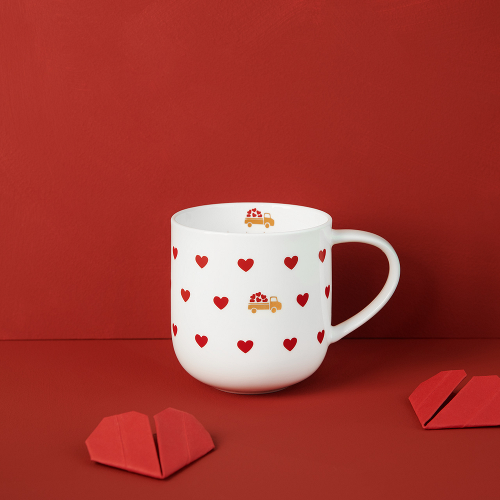 ASA - Кружка Coppa Gold 400 мл Truck of Love / артикул   19461014  / GTIN 4024433016274