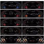 Электронная панель приборов BMW 6-серия F06/F12 2011-2018 - RDL-1261 с LCD / ЖК 12.3" экраном QLED