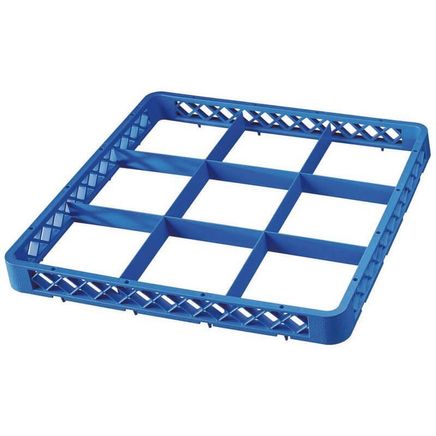 Стойка дополнительная квадратная для посуды 16 ячеек 50x50см Артикул 14003-16