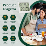 Часы-метеостанция с гигрометром Multi CX-0317