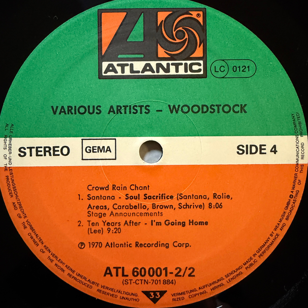 Woodstock - Music From The Original Soundtrack And More 3LP (Германия)