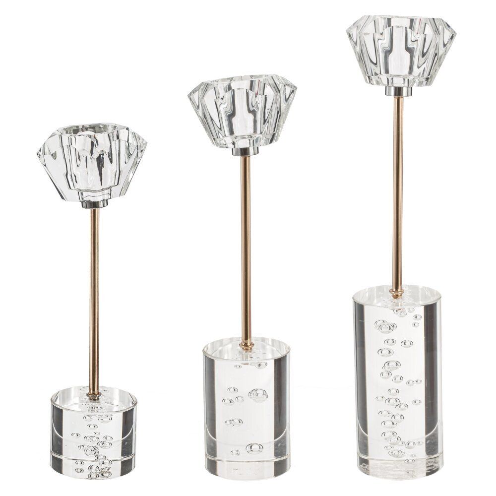 GAEM Набор из 3-х подсвечников, L26 W11 H26 см