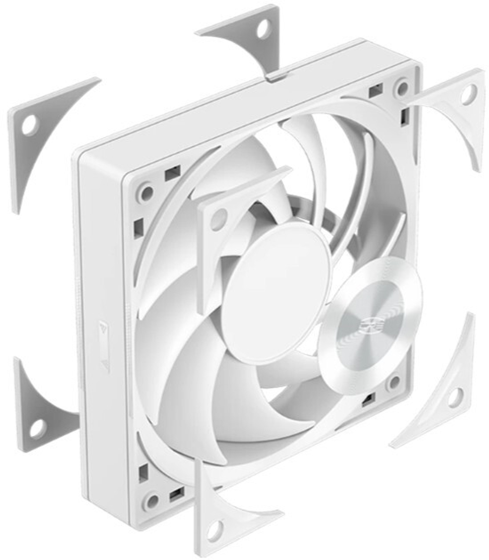 Вентилятор для корпуса PCCooler F5R120 WH 3in1