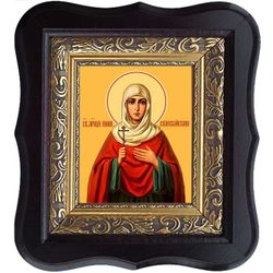 Анна Селевкийская (Персидская) Мученица. Икона на холсте.