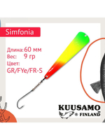 Блесна для рыбалки вертикальная зимняя Kuusamo Simfonia