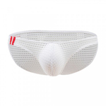 Мужские трусы из дышащей сетки белые (XL)
