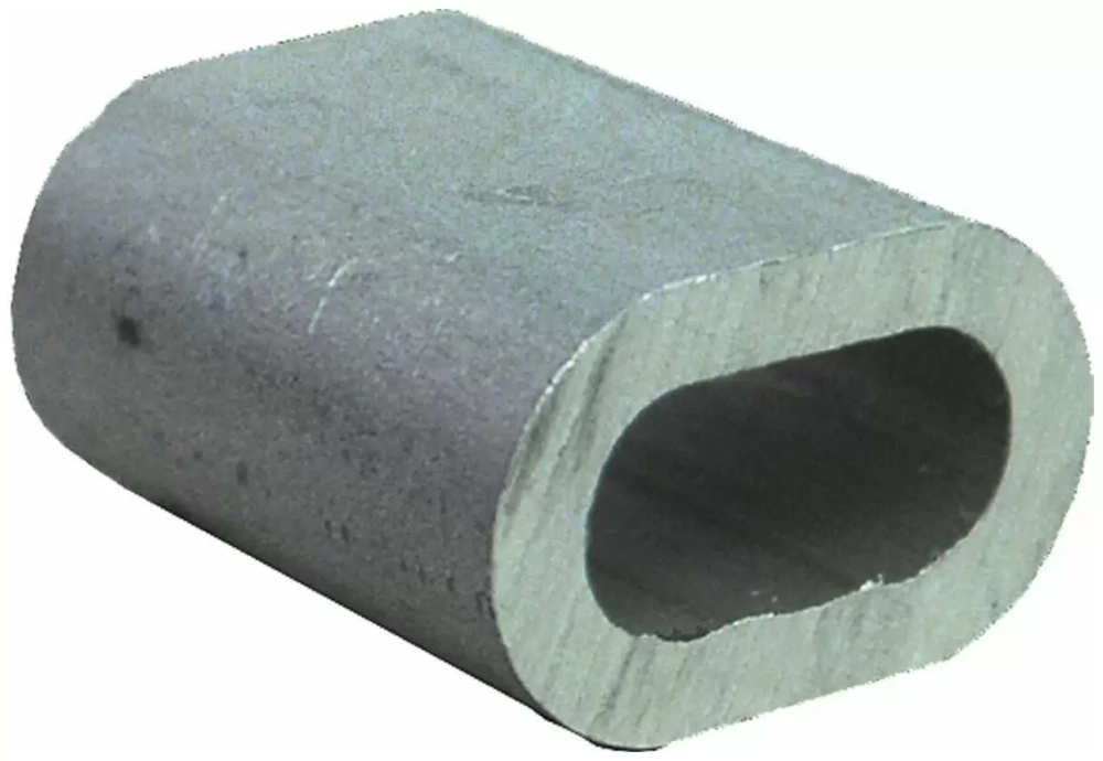 Наконечник троса алюминиевый 5 мм (1 шт) "Fixbox" 29590