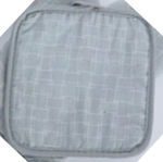 Прихватка 17,5*17,5см «Тоскана», цвет голубой