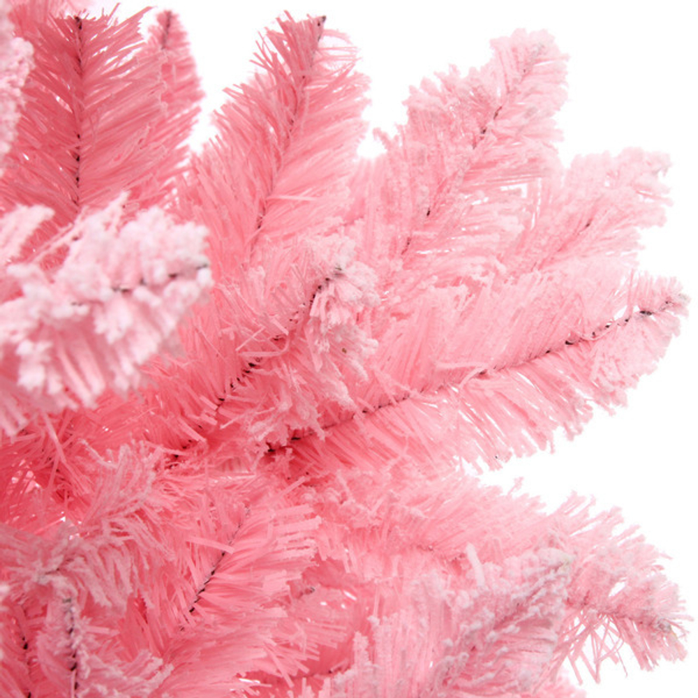 Ёлка «Фламинго» 150 см, ПВХ (400 веток), белый иней