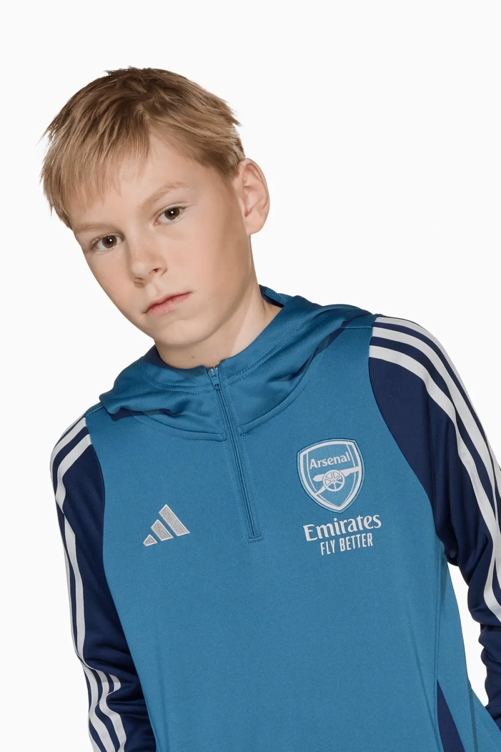 Кофта adidas Arsenal FC 25/26 Training Hoodie Junior - синий