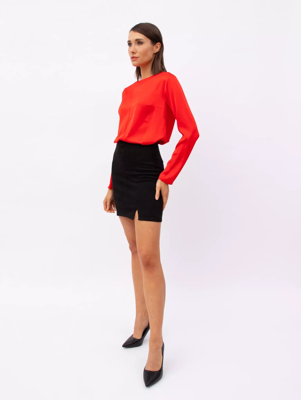 Блузка с рукавом Anyday Icon Blouse 01, цвет красный