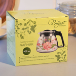 Чайник заварочный 0,9л с рисунком, 202467