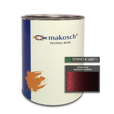 Автоэмаль makosch/INFINITI NAB, Базовая эмаль, бордовый, перламутр, 800мл.
