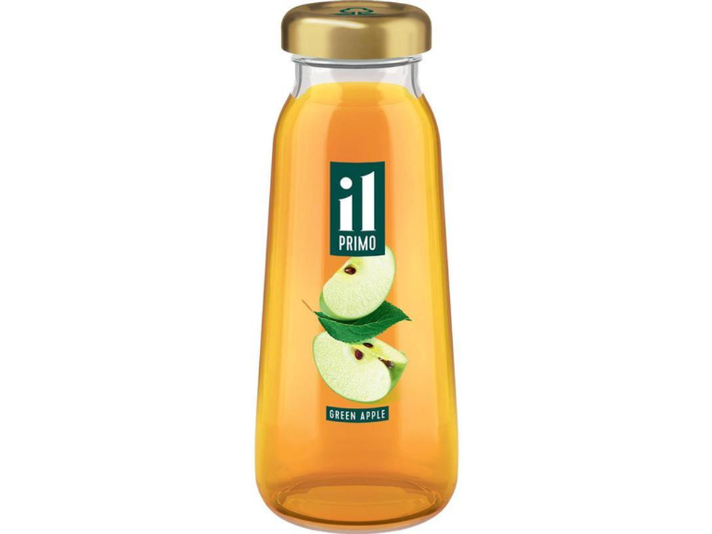 IL PRIMO Сок Яблочный из Зеленых Яблок 0.2л