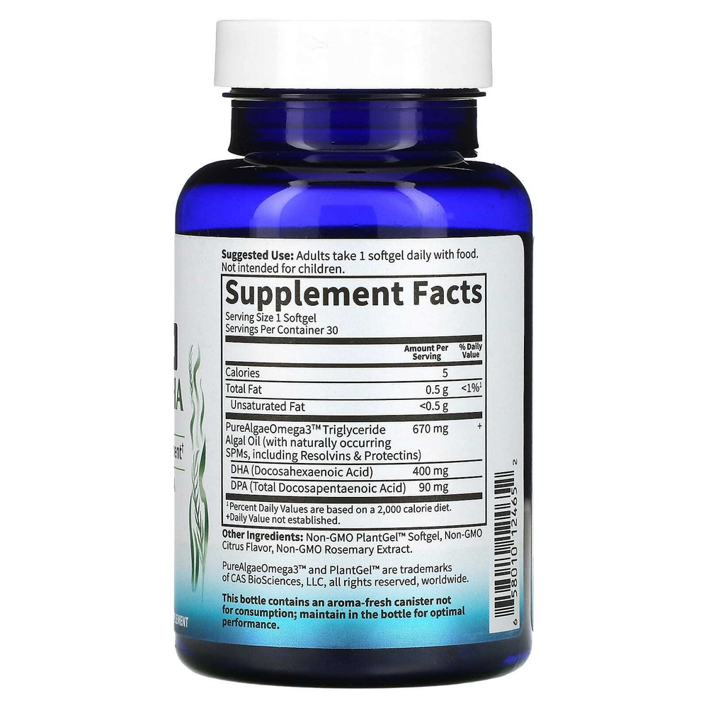 Garden of Life, Мы в компании Formulated, Vegan Prenatal DHA, 400 мг, 30 мягких таблеток