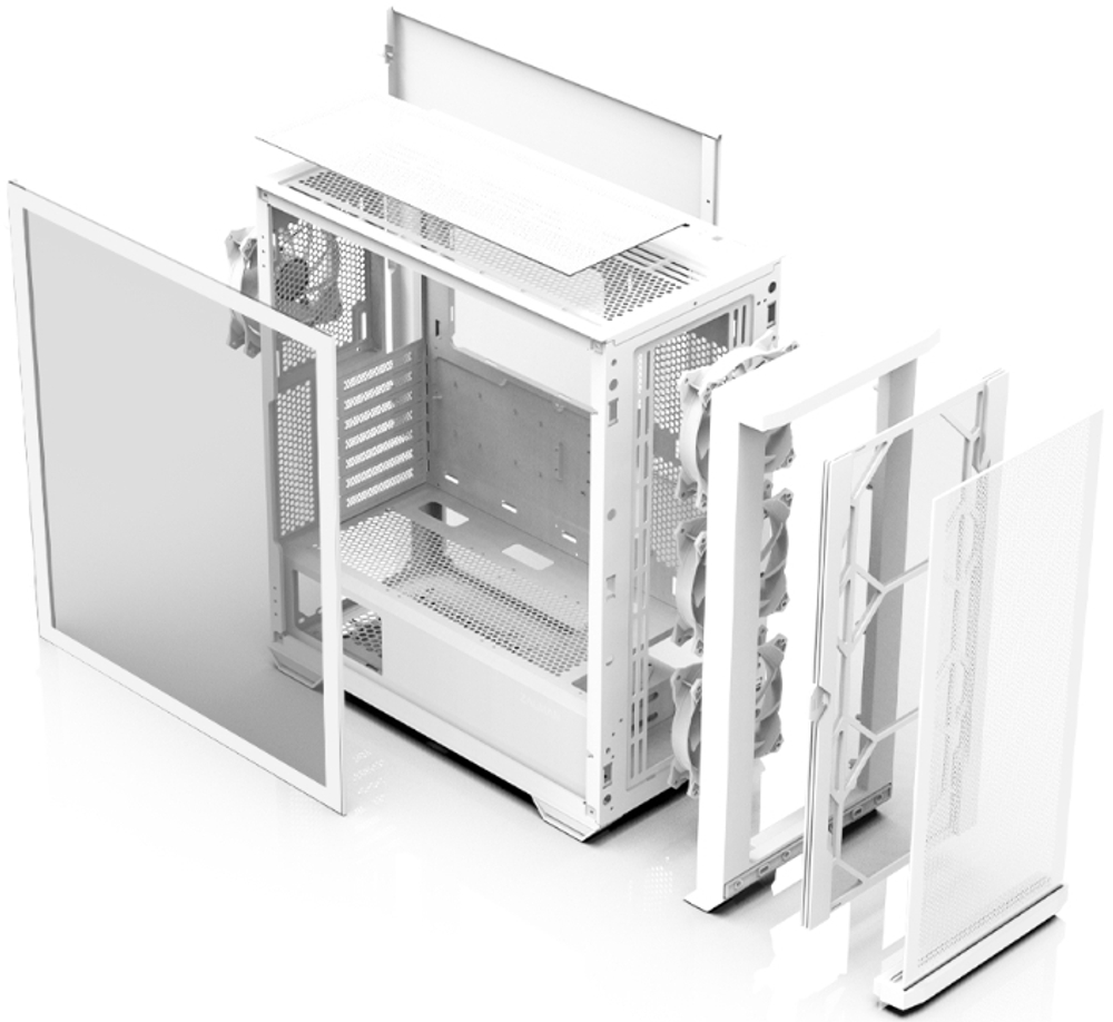 Корпус ATX Zalman Z10 DUO White