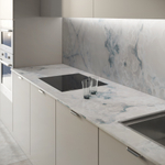 Столешница Оникс голубой 600х38х3000 R3