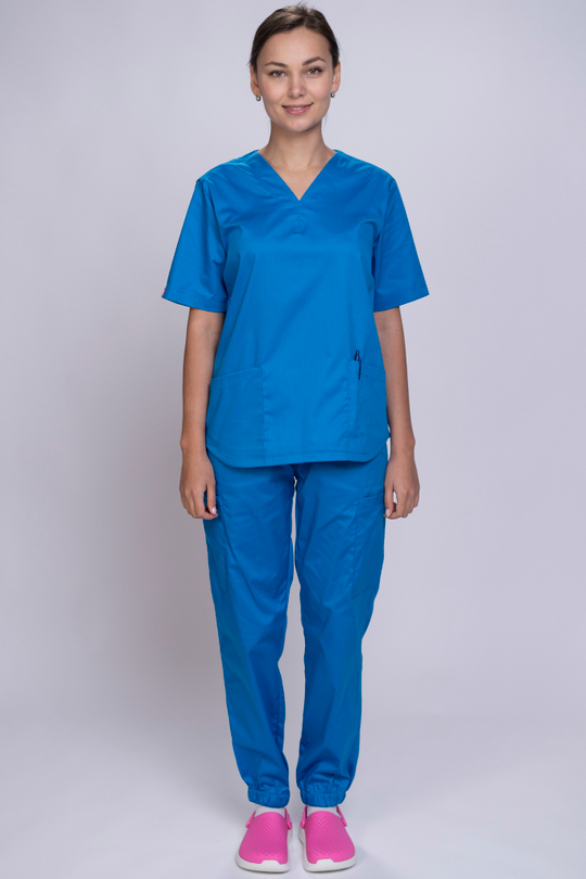 Топ женский MedicLine  (French Blue)