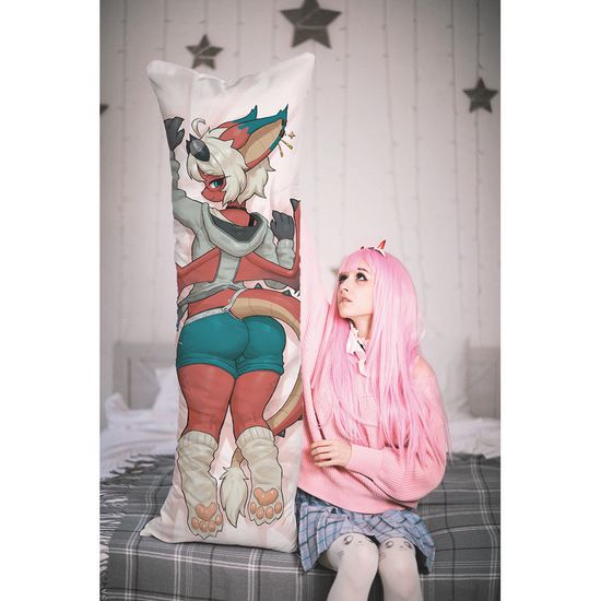 Дакимакура фурри Дракон мальчик арт. 1283