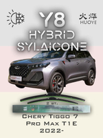 Щетки стеклоочистителя HUOYE Y8 550/450 мм на Chery Tiggo7ProMax | Hook/J-Hook